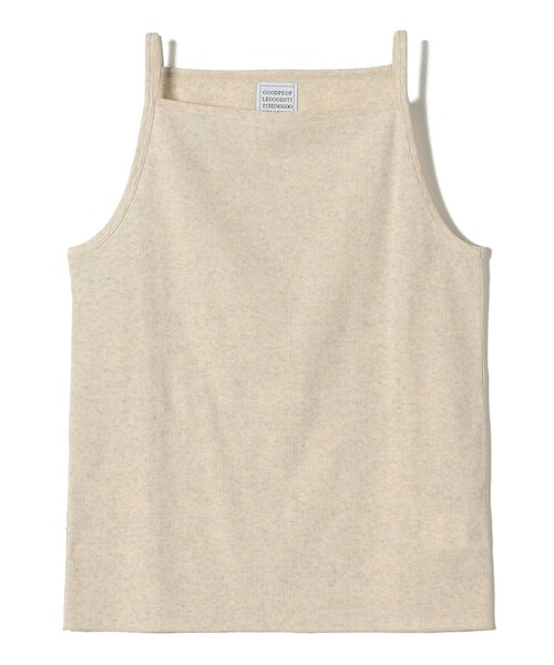 SHIPS(シップス)の「【SHIPS別注】GGG:〈手洗い可能〉スクエアネック リブ タンクトップ(キャミソール・レディース・レッド/ブラウン/ネイビー/ベージュ・ONE SIZE)」の12枚目の写真
