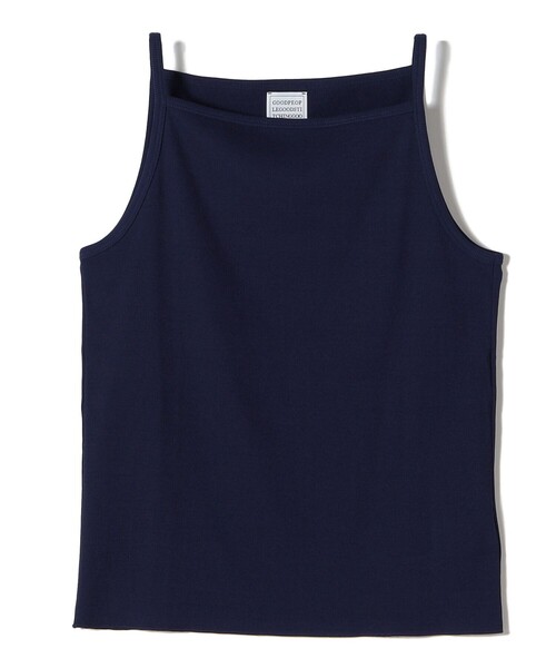 SHIPS(シップス)の「【SHIPS別注】GGG:〈手洗い可能〉スクエアネック リブ タンクトップ(キャミソール・レディース・レッド/ブラウン/ネイビー/ベージュ・ONE SIZE)」の22枚目の写真