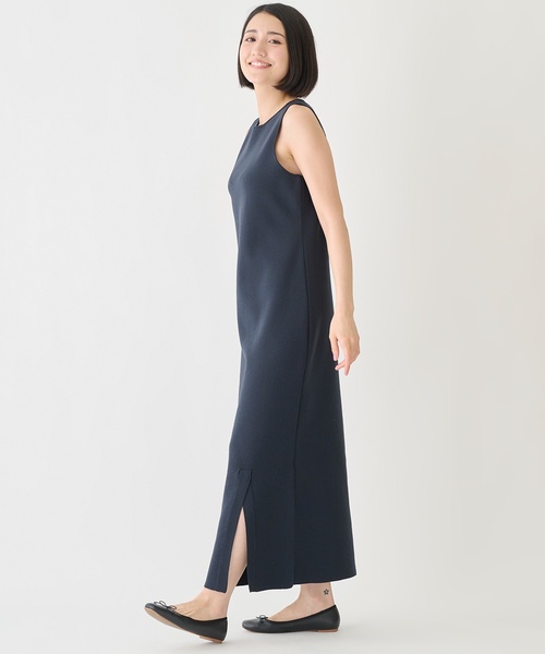 petit main LIEN（プティマインリアン）の「【フォーマル】ニットジャケットワンピースセット（ワンピース・レディース・ネイビー/ライトベージュ・F）」の15枚目の写真