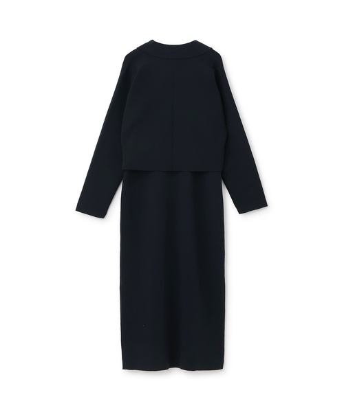 petit main LIEN（プティマインリアン）の「【フォーマル】ニットジャケットワンピースセット（ワンピース・レディース・ネイビー/ライトベージュ・F）」の11枚目の写真