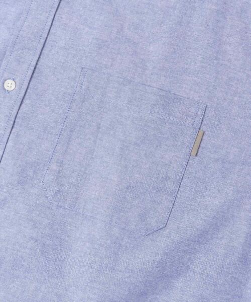 URBAN RESEARCH Sonny Label（アーバンリサーチサニーレーベル）の「抗菌オックスボタンダウンオーバーシャツ（シャツ/ブラウス・メンズ・オフホワイト/ブルー/ホワイト系その他・MEDIUM/LARGE/X-LARGE）」の14枚目の写真