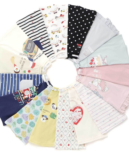 SLAP SLIP（スラップスリップ）の「【スララク/防汚加工/オーガニックコットン】ときめきデザイン女の子長袖Tシャツ(80~130cm)（Tシャツ/カットソー・キッズ・ピンク系その他/ブラック/ピンク/グリーン/ホワイト系その他/ブルー/オフホワイト/ホワイト系その他2・80ｃｍ/90cm/110cm/100cm/130cm/120cm）」の12枚目の写真