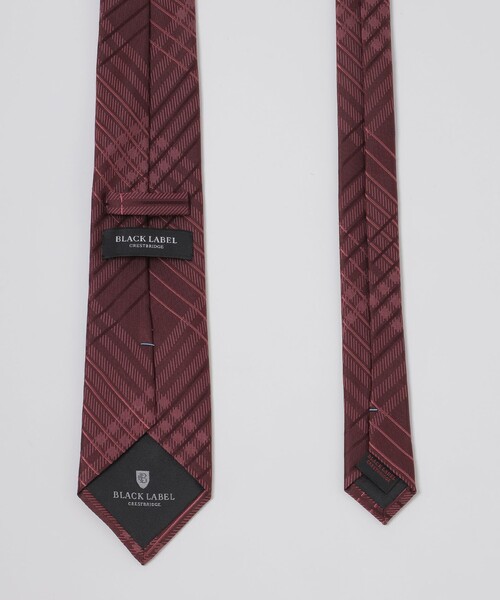 BLACK LABEL CRESTBRIDGE（ブラックレーベル・クレストブリッジ）の「トーナルシャドーチェックタイ（ネクタイ・メンズ・ネイビー/ブルー/レッド系その他3・FREE）」の4枚目の写真