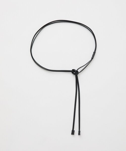 RIVE DROITE(リヴドロワ)の「【ウエストのアクセントに】レザーコードベルト(ベルト・レディース・ブラック/ブラウン・FREE)」の17枚目の写真