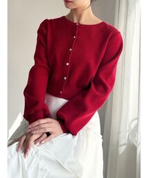 RESEXXY（リゼクシー）の「クルーネックニットカーディガン（カーディガン/ボレロ）」