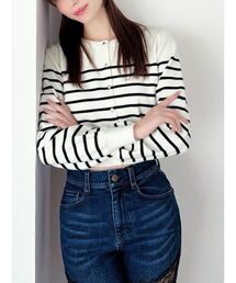 RESEXXY | クルーネックニットカーディガン(カーディガン/ボレロ)