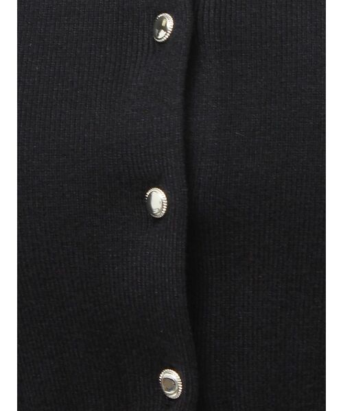 RESEXXY（リゼクシー）の「クルーネックニットカーディガン（カーディガン/ボレロ・レディース・ブラック/アイボリー/ライトグレー/レッド/ピンク・FREE）」の17枚目の写真