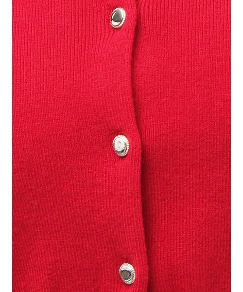 RESEXXY（リゼクシー）の「クルーネックニットカーディガン（カーディガン/ボレロ・レディース・ブラック/アイボリー/ライトグレー/レッド/ピンク・FREE）」の18枚目の写真