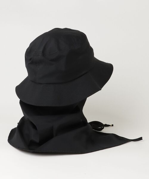Nine Tailor(ナインテイラー)の「Nine Tailor Cape Hat (N-1624)(ハット・メンズ・ブラック/ベージュ系その他・FREE)」の10枚目の写真