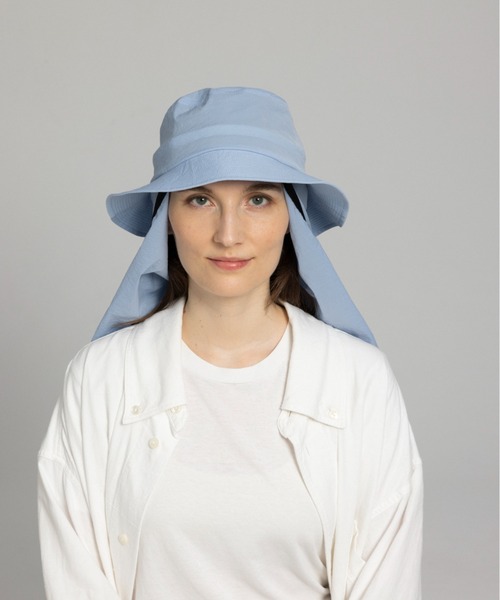 Nine Tailor(ナインテイラー)の「Nine Tailor Cape Hat (N-1624)(ハット・メンズ・ブラック/ベージュ系その他・FREE)」の5枚目の写真