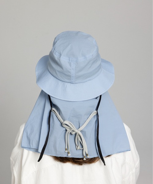Nine Tailor(ナインテイラー)の「Nine Tailor Cape Hat (N-1624)(ハット・メンズ・ブラック/ベージュ系その他・FREE)」の8枚目の写真