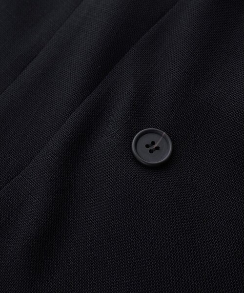 Whim Gazette（ウィムガゼット）の「リネンライクダブルテーラードジャケット（テーラードジャケット・レディース・ベージュ/ブラック・FREE）」の8枚目の写真