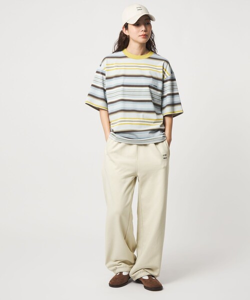 CITEN（シテン）の「＜CITEN＞フレンチミリタリースウェットパンツ（スウェットパンツ・メンズ・ライトグレー/ブラック・M/L）」の3枚目の写真