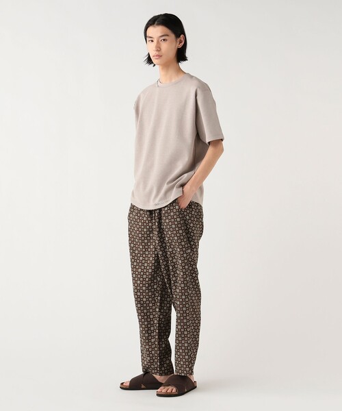 BEAMS HEART(ビームスハート)の「【ユニセックス】ダンボール ステッチ Tシャツ(吸水速乾・毛玉軽減)(Tシャツ/カットソー・メンズ・ベージュ/ホワイト・SMALL/MEDIUM/LARGE)」の7枚目の写真