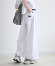 TRANOI.レースラインワイドパンツ