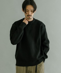 セール】『洗濯可』ミラノリブ クルーネックニット（ニット/セーター 
