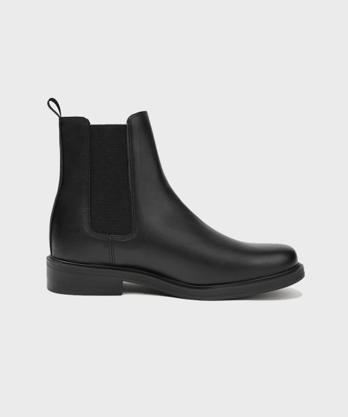 FIRENZE ATELIER（フィレンツェアトリエ）の「[SECOND.A Light] ベーシックラウンドトウチェルシーブーツ SL23 [MATT BLACK]（ブーツ・メンズ・ブラック・24cm/25cm/26cm/27cm/28cm）」の11枚目の写真