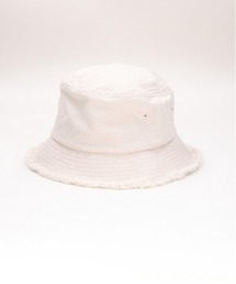 Right-on | HONEYSUCKLE ROSE フリンジバケットハット (綿100% / 折りたたみ可 / UV対策)(ハット)