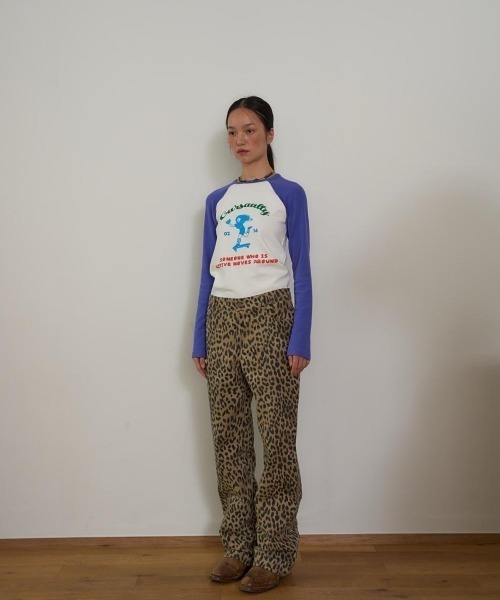 oursaalty(アウアソルティ)の「SAAALTY GIRL RAGLAN T-SHIRTS(Tシャツ/カットソー・レディース・ピンク/ブルー・FREE)」の10枚目の写真