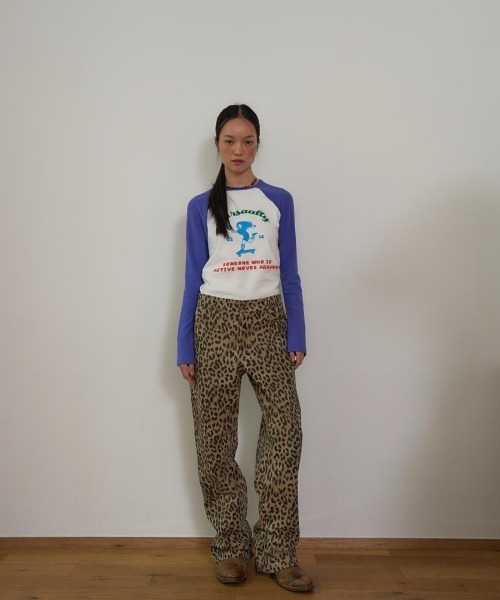 oursaalty(アウアソルティ)の「SAAALTY GIRL RAGLAN T-SHIRTS(Tシャツ/カットソー・レディース・ピンク/ブルー・FREE)」の8枚目の写真