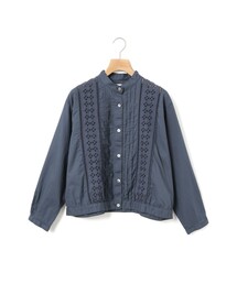 MidiUmi（ミディウミ）の「MidiUmi レースジャケットシャツ（シャツ/ブラウス）」