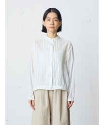 MidiUmi レースジャケットシャツ