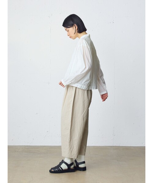 MidiUmi(ミディウミ)の「MidiUmi レースジャケットシャツ(シャツ/ブラウス・レディース・ブラック/ネイビー/オフホワイト・FREE)」の16枚目の写真