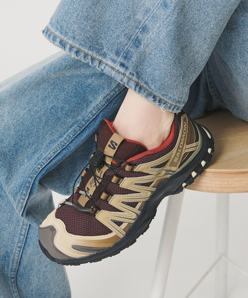 SALOMON(サロモン)の「【国内EXCLUSIVE】<Salomon>XA PRO 3D スニーカー(スニーカー・レディース・ダークブラウン・25cm/24cm/24.5cm/23.5cm/23cm)」の2枚目の写真