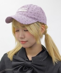 axes femme POETIQUE（アクシーズファムポエティック）の「ロゴ刺繍フラワーキャップ（キャップ）」