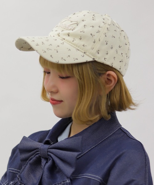 セール】ロゴ刺繍フラワーキャップ（キャップ）｜axes femme POETIQUE