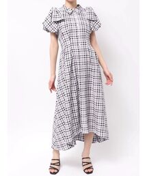 dazzlin（ダズリン）の「リボンスリーブシャツワンピース（ワンピース）」