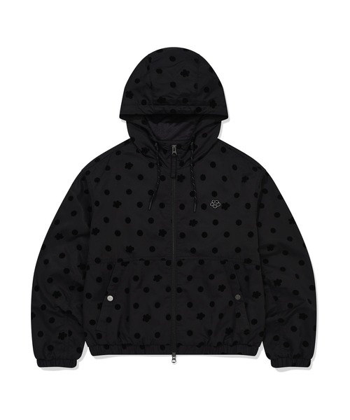 Wacky WiLLy（ワッキーウィリー）の「[GISELLEジゼル着用] WOMEN'S NYLON HOODED WINDBREAKER（ナイロンジャケット・レディース・クリーム/スカイブルー/その他・SMALL/MEDIUM）」の3枚目の写真