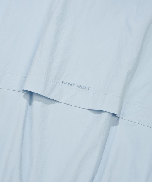 Wacky WiLLy（ワッキーウィリー）の「[GISELLEジゼル着用] WOMEN'S NYLON HOODED WINDBREAKER（ナイロンジャケット・レディース・クリーム/スカイブルー/その他・SMALL/MEDIUM）」の22枚目の写真