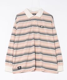 VANS ヴァンズ CAVE JERSEY LS Polo Shirts ロングスリーブ 126R1070101 ABC-MART限定 PINK