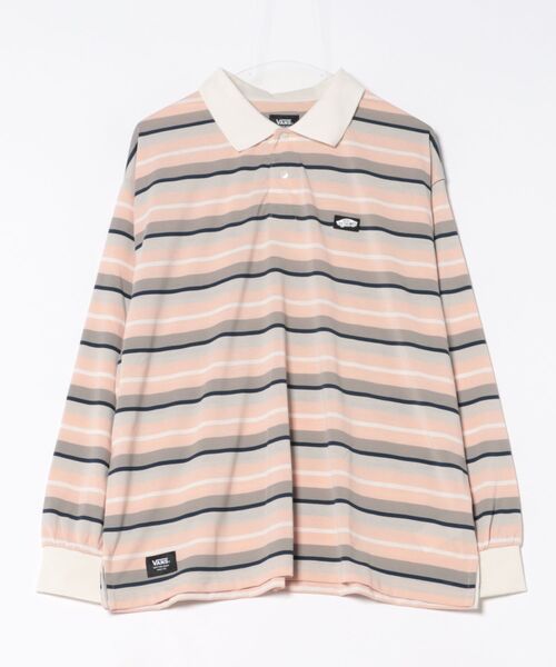 VANS ヴァンズ CAVE JERSEY LS Polo Shirts ロングスリーブ