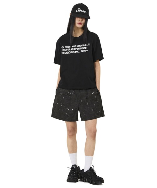 OY(オーワイ)の「『OY/オーワイ』PAINT SPLASH SHORTS/ペイントスプラッシュショートパンツ(その他パンツ・メンズ・カモフラージュ/ブラック・L/M/S)」の8枚目の写真