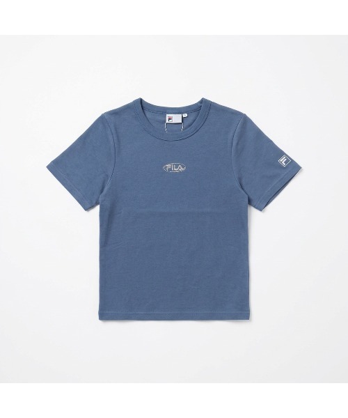 FILA(フィラ)の「RHINESTONE S/S TEE(Tシャツ/カットソー・レディース・ブルー/ブラック/ホワイト・XL/L/M)」の9枚目の写真