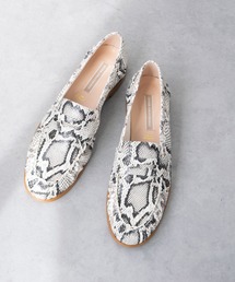 【INTER-CHAUSSURES】ラウンドトウフラットローファー(I61610)