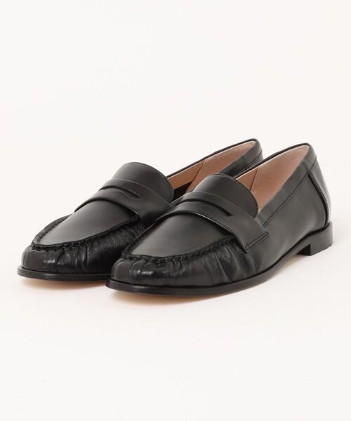 inter-chaussures(インターショシュール)の「【INTER-CHAUSSURES】ラウンドトウフラットローファー(I61610)(ローファー・レディース・ブラック系その他/ナチュラル・35/39/38/37/36)」の8枚目の写真