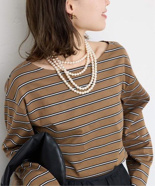 SLOBE IENA(スローブイエナ)の「《追加5》SLOBE ロングパールネックレス(ネックレス・レディース・ホワイト・FREE)」の7枚目の写真