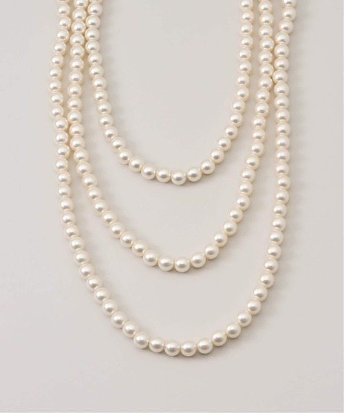 SLOBE IENA(スローブイエナ)の「《追加5》SLOBE ロングパールネックレス(ネックレス・レディース・ホワイト・FREE)」の17枚目の写真