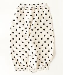 sandy（サンディー）の「フロッキードットタフタ裾タックパンツ（その他パンツ）」