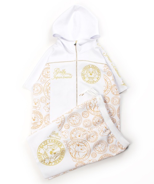 GALFY(ガルフィー)の「【GALFY/ガルフィー】プチョヘンザ SETUP(セットアップ・メンズ・ホワイト/ブラック・L/XL)」の3枚目の写真