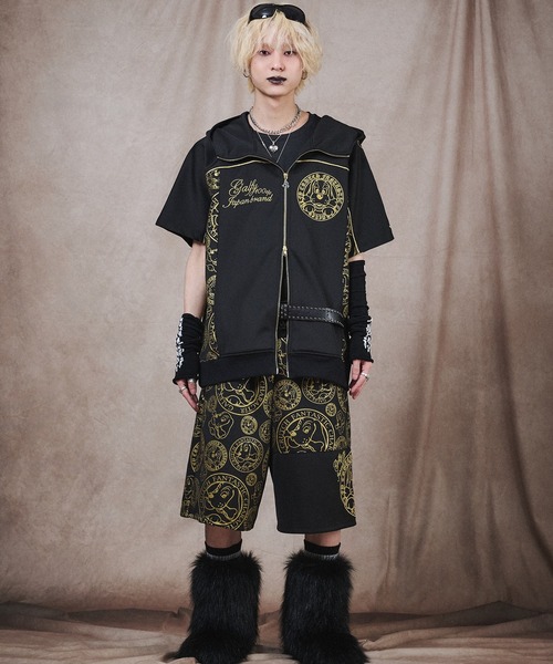 GALFY(ガルフィー)の「【GALFY/ガルフィー】プチョヘンザ SETUP(セットアップ・メンズ・ホワイト/ブラック・L/XL)」の21枚目の写真