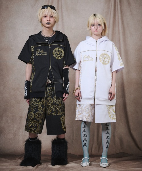 GALFY(ガルフィー)の「【GALFY/ガルフィー】プチョヘンザ SETUP(セットアップ・メンズ・ホワイト/ブラック・L/XL)」の22枚目の写真