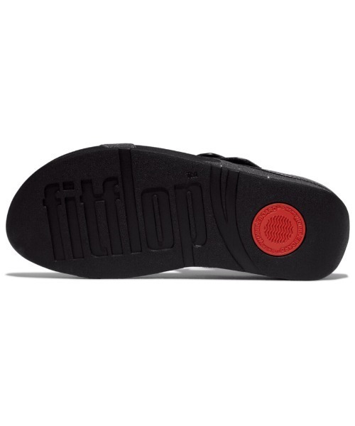 fitflop（フィットフロップ）の「SKINNY II GLITTERDUST Z-STRAP SANDALS / SKINNY II グリッターダスト Zストラップ サンダル（サンダル・レディース・ブラック×シルバー/ダークネイビー・US6/US7/US8/US5）」の10枚目の写真