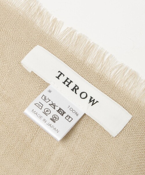 THROW（スロー）の「＜THROW＞ KOVICH（ストール/ショール・レディース・ベージュ・FREE）」の4枚目の写真