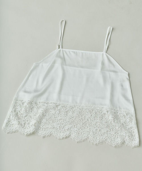 Curensology(カレンソロジー)の「Curensology(カレンソロジー)/レイヤードレースニットプルオーバー(ニット/セーター・レディース・グレー/ブラック/ホワイト・FREE)」の16枚目の写真