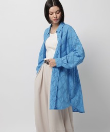 niko and... | 刺繍チュニックシャツワンピース(チュニック)