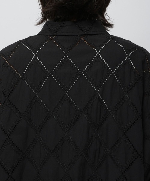 niko and...（ニコアンド）の「刺繍チュニックシャツワンピース（チュニック・レディース・ブラック/ブルー/オフホワイト・FREE）」の18枚目の写真